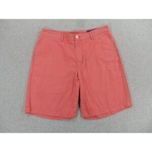 Vineyard Vines Cotton‎ CLUB Shorts (Men's Size 32) Jetty Red - 9"